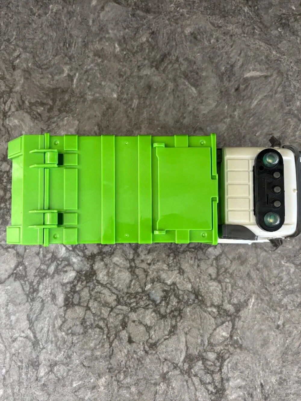Recycling Truck Toy - Lights Up - Makes Noises - Container Lifts & Opens